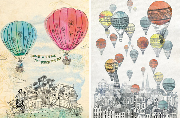 hot air balloon